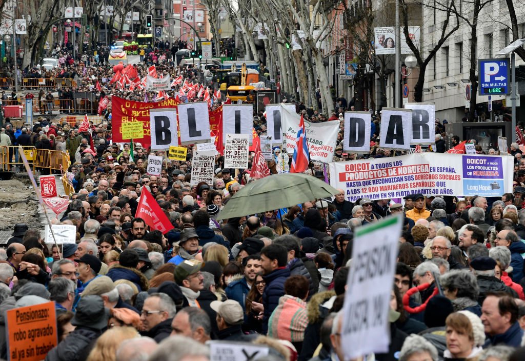 protest madrid