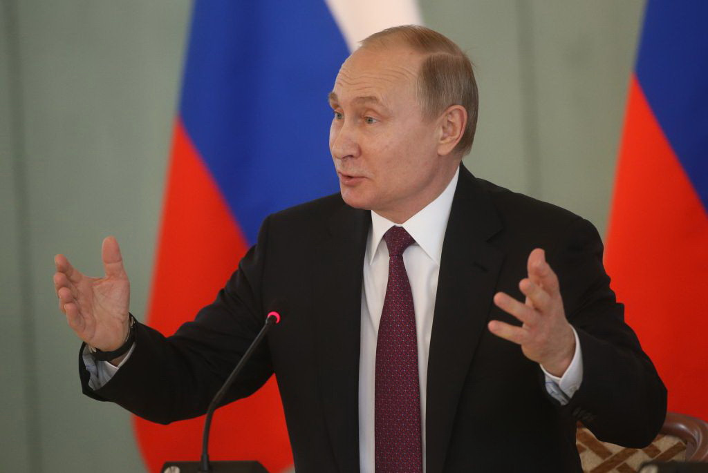 Putin și-a anunțat victoria în Piața Roșie. ”Alegătorii au recunoscut realizările ultimilor ani”