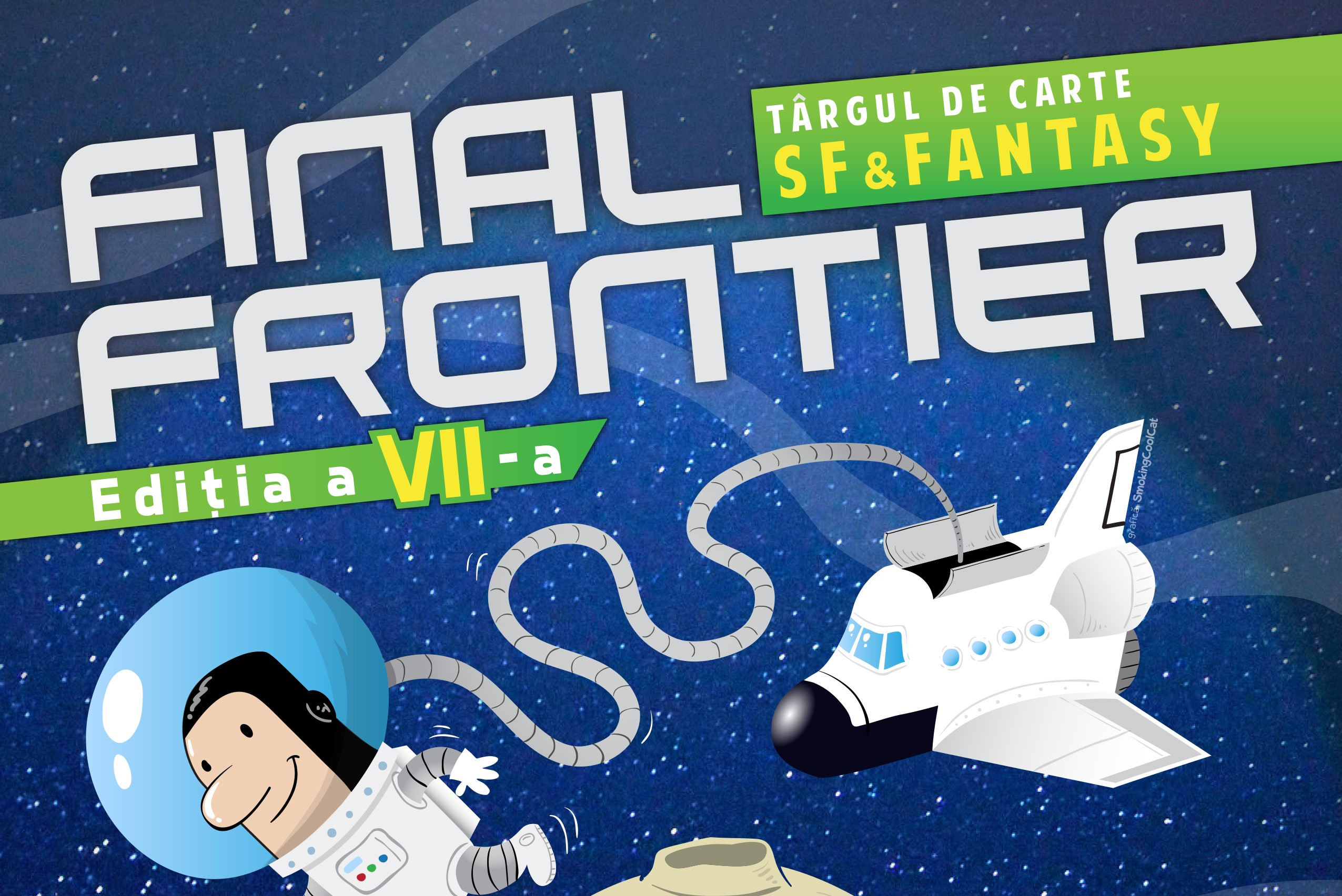 (P) La a șaptea ediție Final Frontier îți faci #BibliotecăPeMarte - singurul târg de carte SF&Fantasy te așteaptă