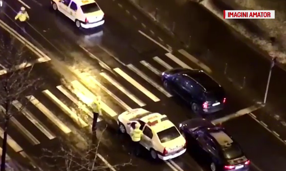 Un bărbat a fost rănit grav după ce a fost lovit pe trecere de o șoferiță, în Brașov