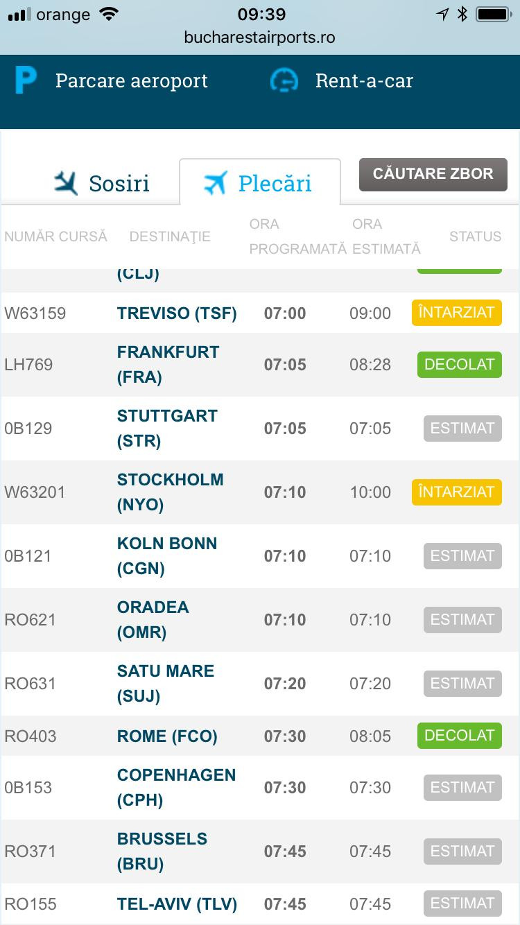 aeroport, trafic aerian