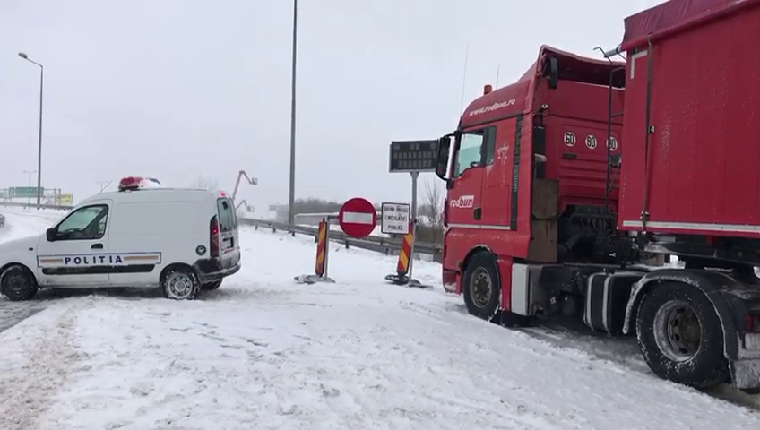 Infotrafic. Starea drumurilor: circulație oprită pe 4 drumuri naționale, restricționată pe alte 6
