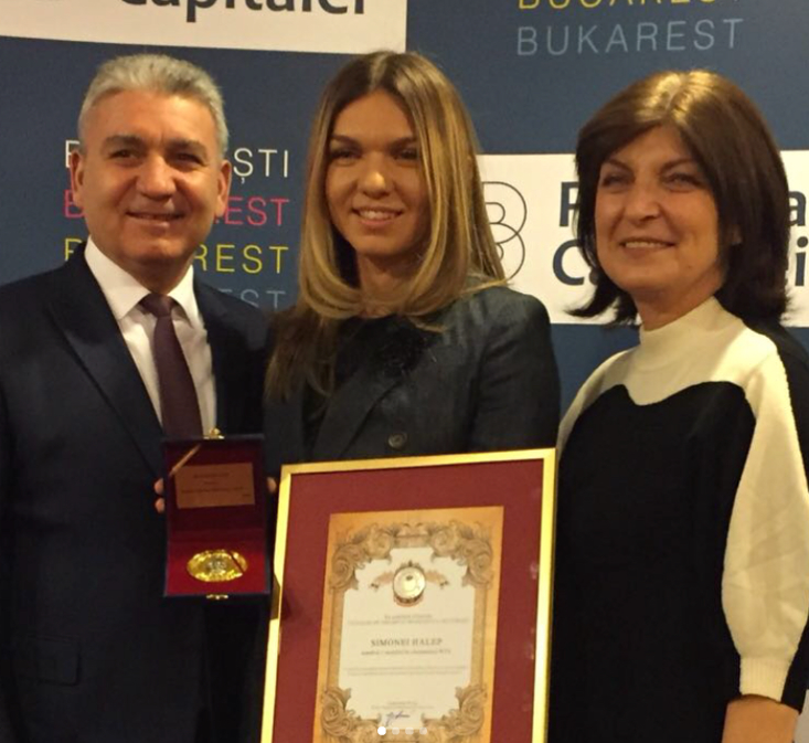Simona Halep, mesaj pentru tatăl și fratele său: „Vă iubesc. O zi specială”