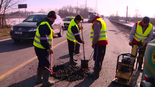 Centura Bucureștiului vs Centura Sofiei. Ei au 5 benzi și giratorii suspendate, noi facem slalom printre gropi