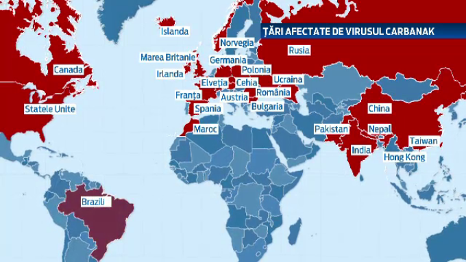 tari afectate de virusul Carbanak