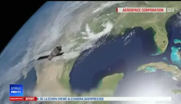 O stație spațială de 9 tone se va prăbuși pe Pământ în această săptămână