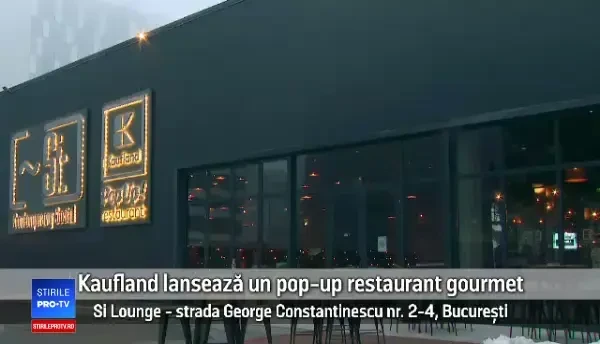 (P) Kaufland lansează un pop-up restaurant gourmet