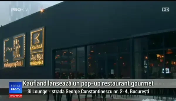 (P) Kaufland lansează un pop-up restaurant gourmet