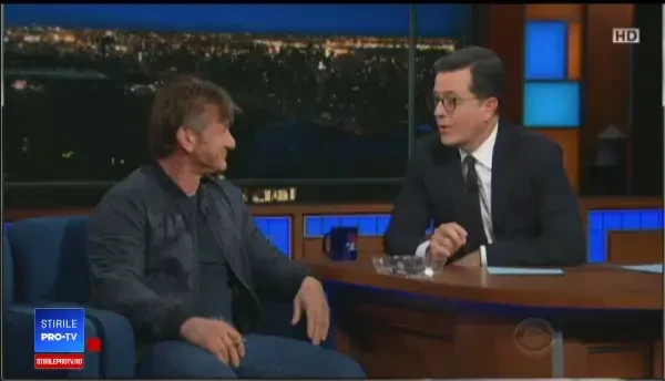 Gest șocant al lui Sean Penn. Actorul și-a aprins o țigară în direct la TV