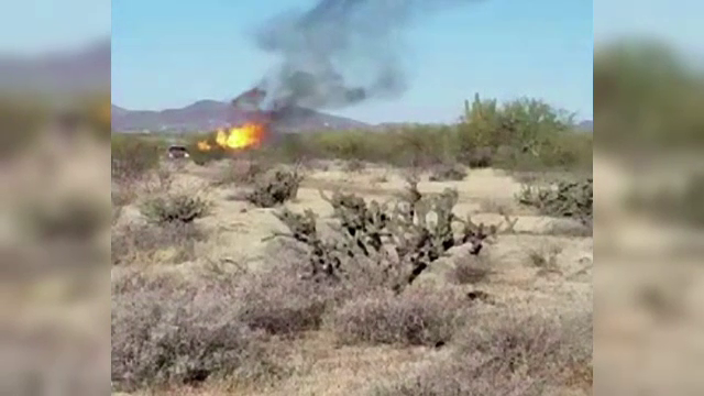 Balon cu aer, prăbuşit în Arizona. 13 turişti se aflau în el în momentul în care a luat foc