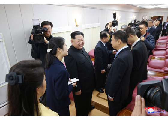 Kim Jong-un in China