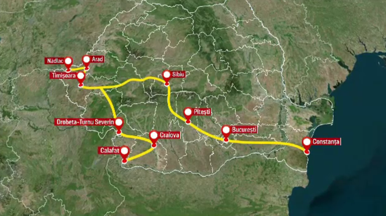 România, forțată să construiască autostrăzi. Două coridoare cheie ale NATO traversează țara noastră