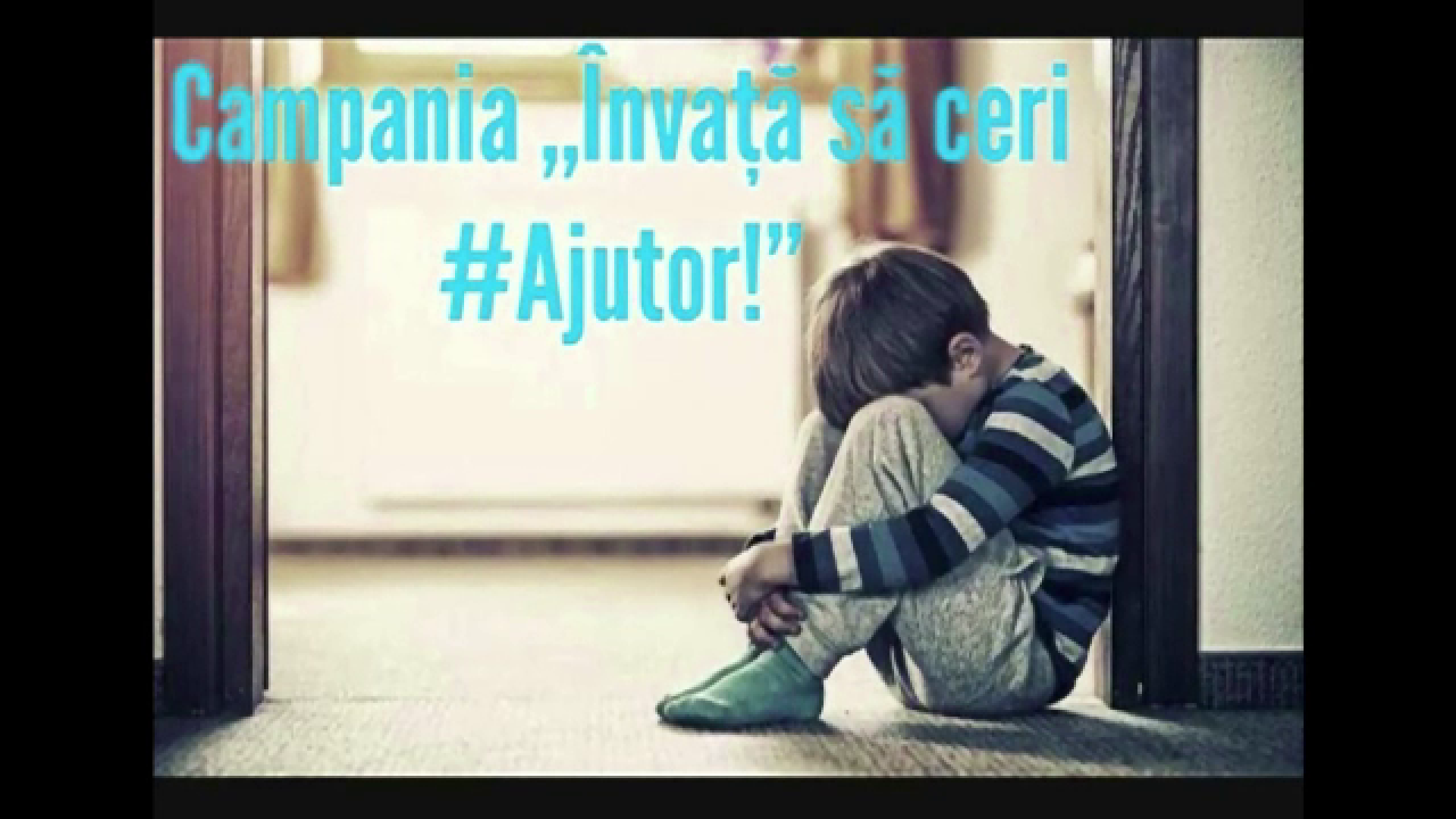 "&Icirc;nvaţa să ceri #Ajutor". Cei mici, &icirc;nvăţaţi cum să anunțe dacă sunt abuzați