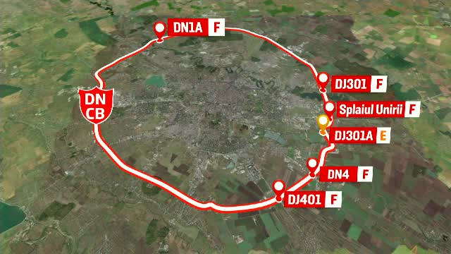 Centura Capitalei a primit cea mai mică notă din partea experţilor europeni. Şeful CNAIR: "Ne-au deschis ochii"