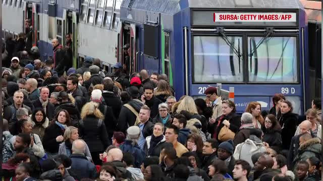 Haos în transporturile din Franța. Oamenii sunt deja exasperați și furioși