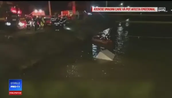 Accidentul cu nouă morți din Neamț, filmat de o cameră de supraveghere