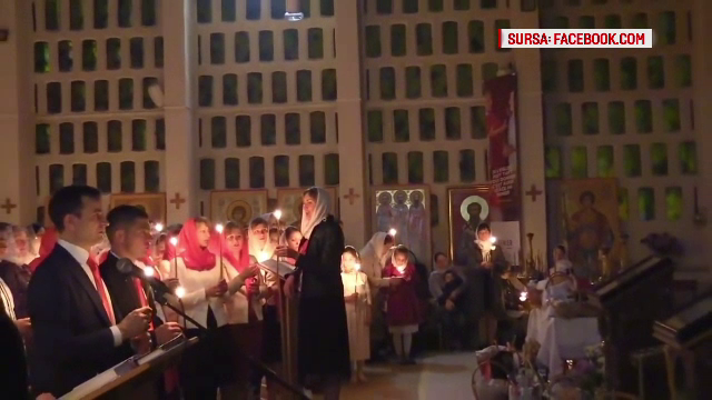 Românii care nu au putut ajunge în țară au sărbătorit Învierea în bisericile din străinătate