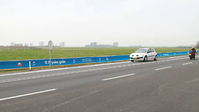 Șoseaua muzicală care îi scoate din minți pe localnici: „E grozavă, dar nu 24 din 24 de ore”