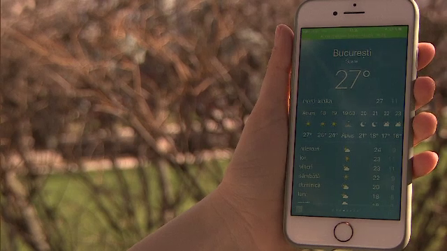 Temperaturi deosebit de ridicate, în zilele următoare. Cea mai călduroasă zi