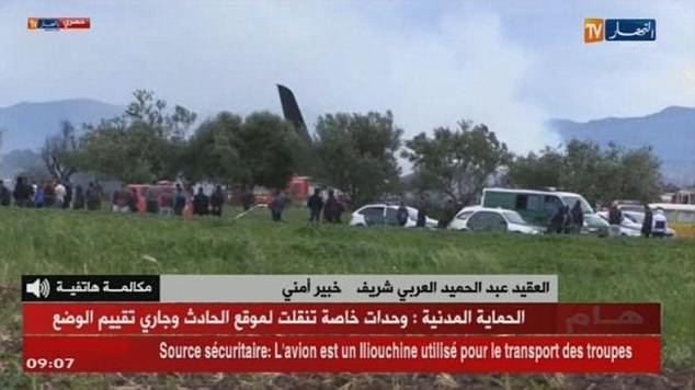 Un avion militar s-a prăbușit în Algeria. 257 de oameni au murit. VIDEO