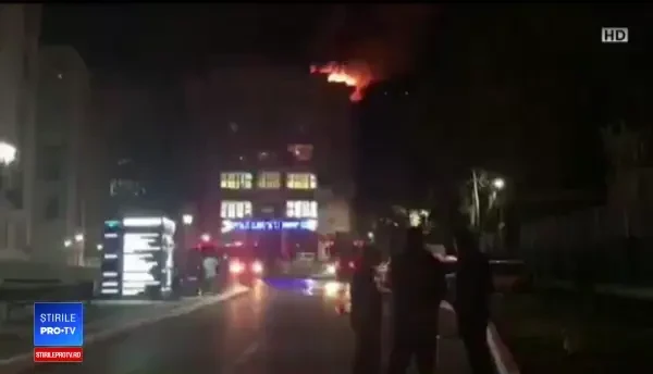 Incendiu la Institutul de Boli Cardiovasculare din Iași. Blocul operator, distrus de flăcări