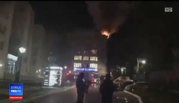 Incendiu la un spital fără autorizația de securitate ISU. 120 de pacienți evacuați