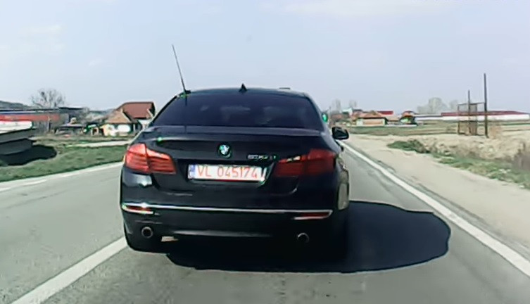 Sancțiunea primită de șoferița din BMW care a șicanat în trafic un alt șofer, în Vâlcea