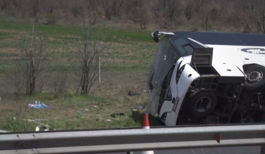 6 morți și 20 de răniți, în urma unui accident rutier produs în Bulgaria