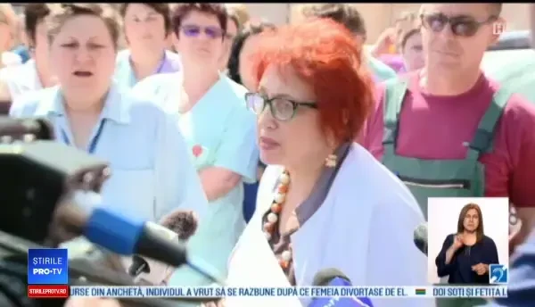 Protest la Spitalul de Boli Infecţioase din Timişoara, din cauza salariilor micșorate. Să vină Lia Olguța Vasilescu