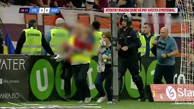 Incidente la CSA Steaua - Rapid. Huliganii, interziși pe stadioane și cu dosar penal