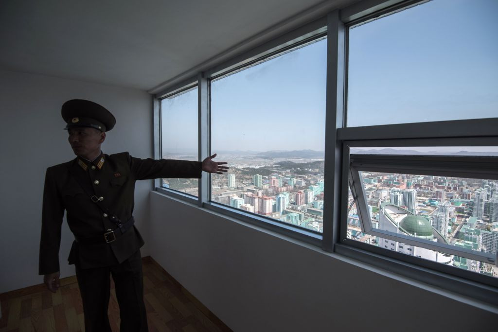 Bulevardul Ryomyong din Phenian