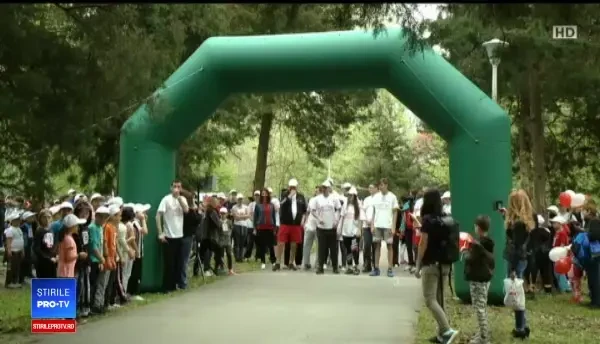 De ziua mondială a hemofiliei, pacienţii curajoşi au alergat câțiva metri