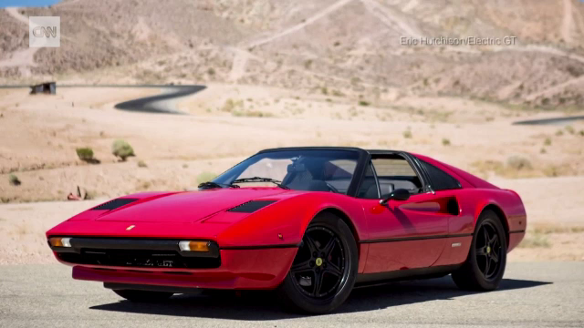 Ferrari din 1978, cu propulsie electrică, scos la licitație