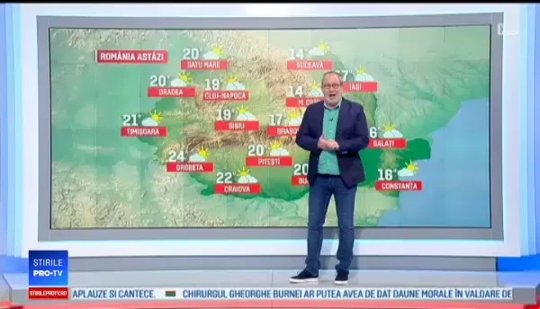 Vremea 20 aprilie. Temperaturi mai scăzute şi ploi de scurtă durată