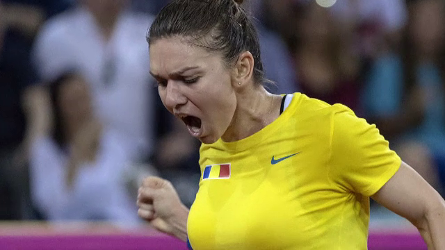 Halep: Sper să mergem cât mai departe în Fed Cup. Cu un asemenea public va fi greu să pierdem