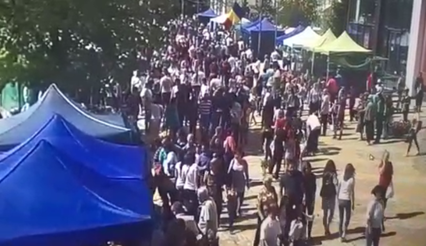 Bărbat prins în flagrant în timp ce jefuia persoane, în Pitești