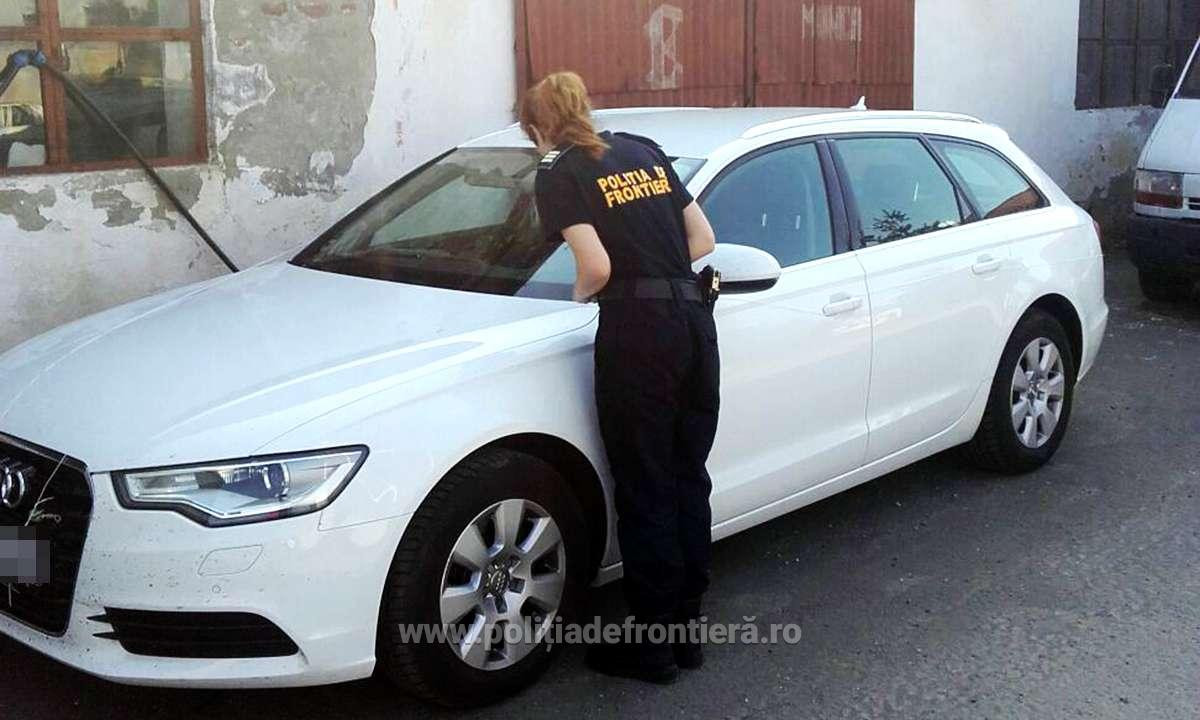 Un Audi A6, căutat de autoritățile din Germania, a fost depistat în Timiș