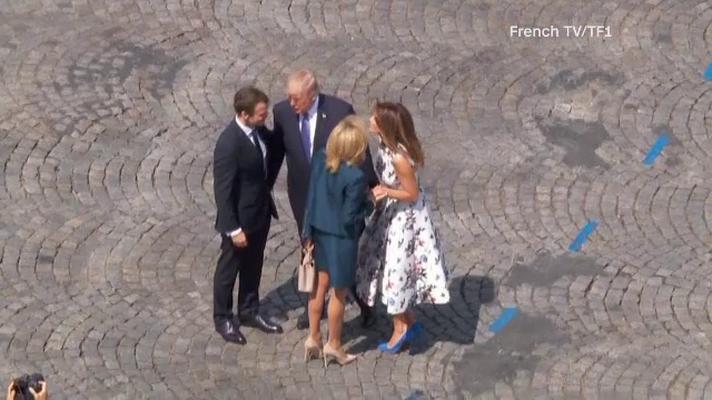 Emmanuel Macron şi Donald Trump