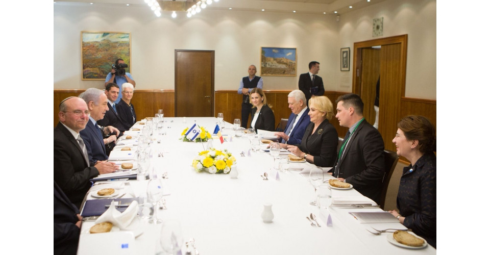 viorica dancila Benjamin Netanyahu