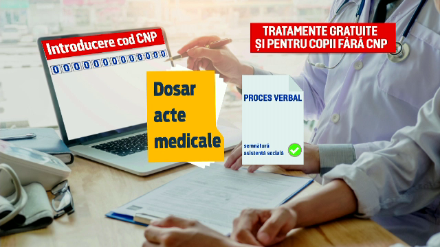 Copiii fără cod numeric personal ar putea beneficia de servicii medicale complete. Ce ar trebui să facă medicii
