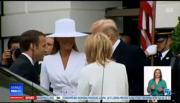 Întâlnire Trump-Macron la Casa Albă. Gestul familiar al președintelui SUA: Avem o relație deosebită