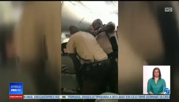 Scandal într-un avion, în SUA. Un pasager sub influența drogurilor a pipăit o femeie