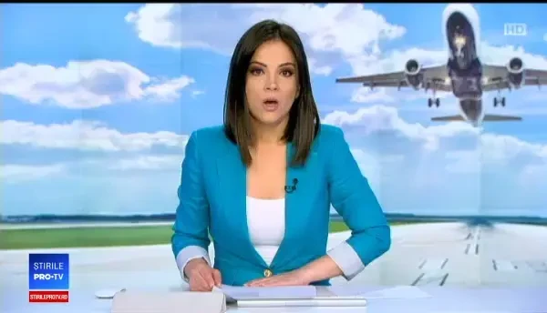 Aterizare de urgență la București. Un avion s-a întors din drum, din cauza unui geam fisurat