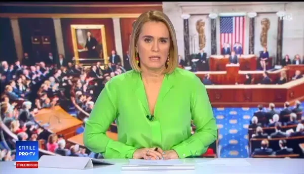 Macron a ironizat gesturile de afecțiune dintre el și Trump, în Congresul american