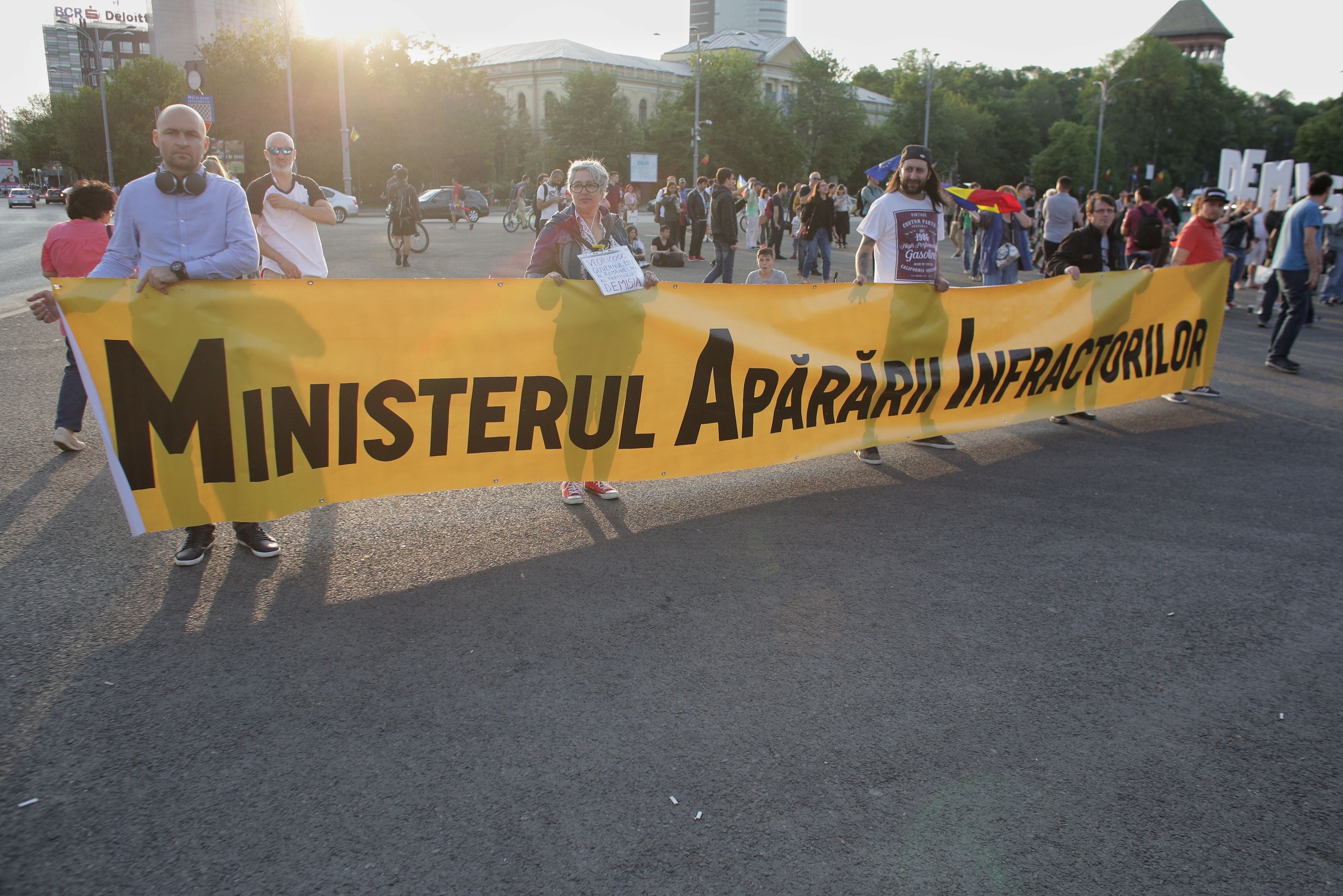 protest demisie dancila