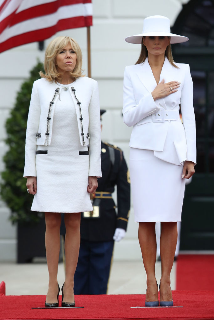 melania trump brigitte macron