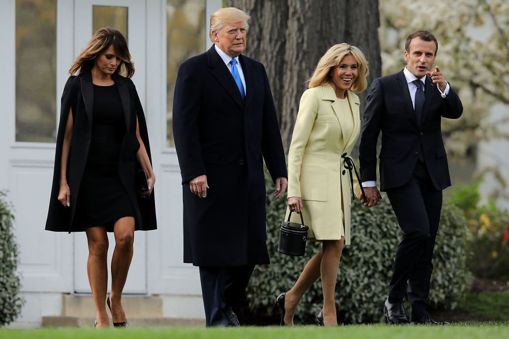melania trump brigitte macron