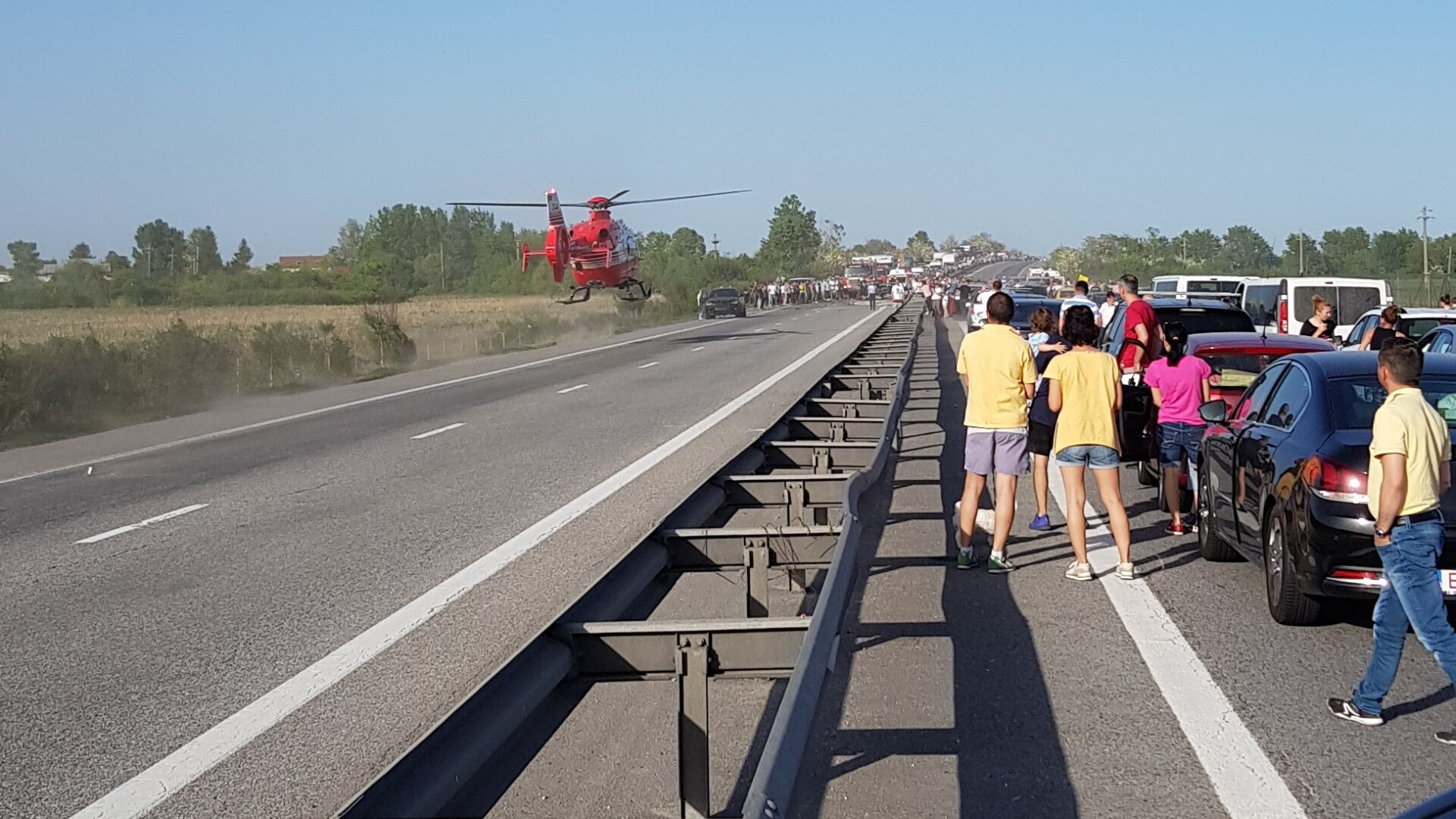 Accident A1 Bucuresti - Pitesti