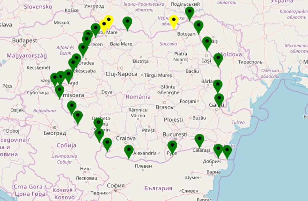 Coloane de camioane în principalele vămi de la graniţa cu Ungaria