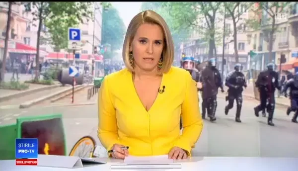 109 persoane au fost arestate după violențele din Paris, de 1 Mai. VIDEO